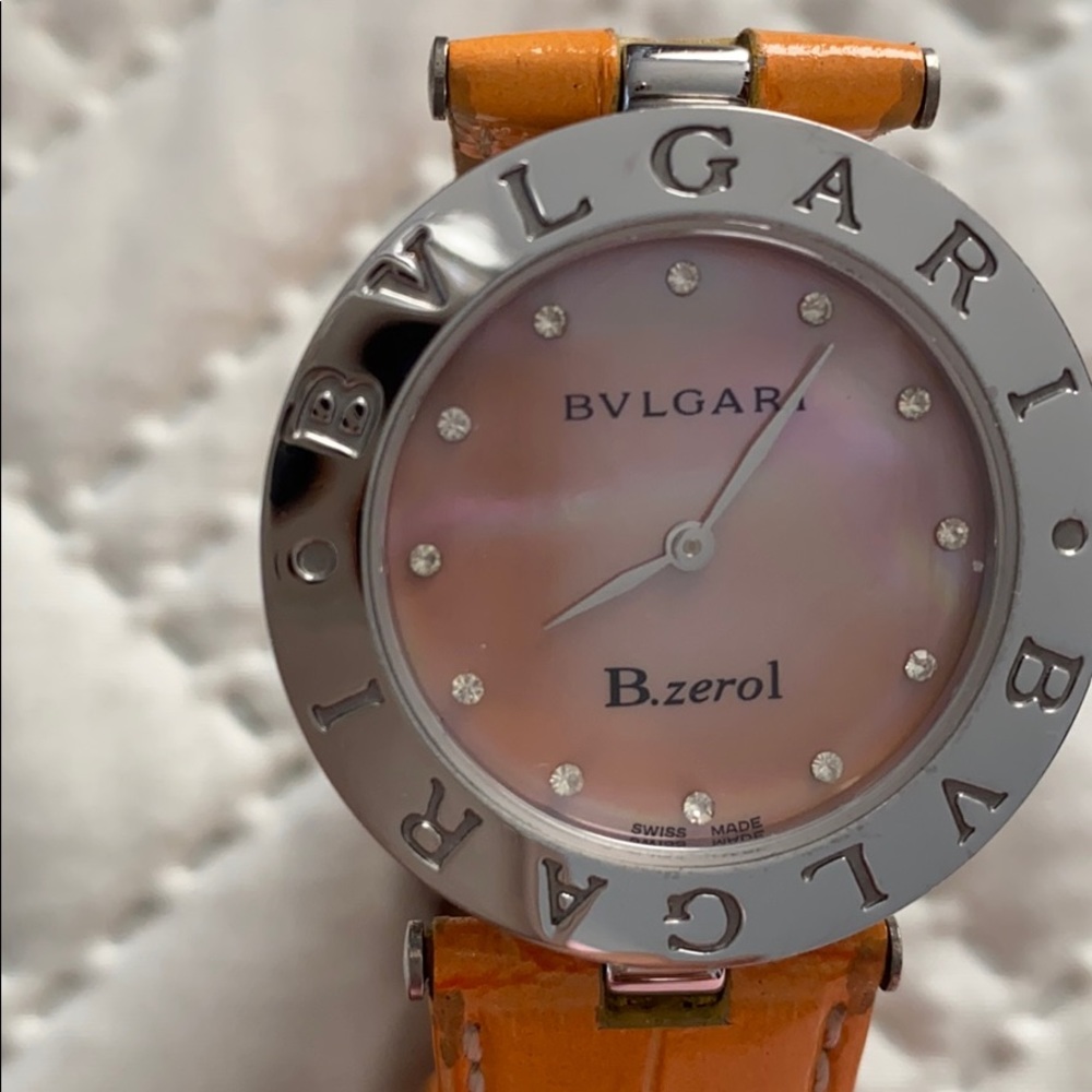 Bvlgari watch  B.zero with diamonds